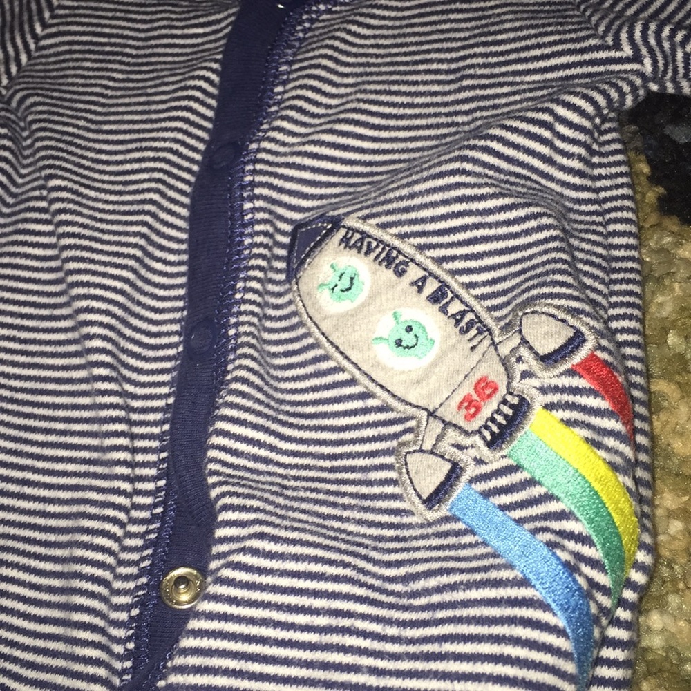 Newborn carters alien one piece
